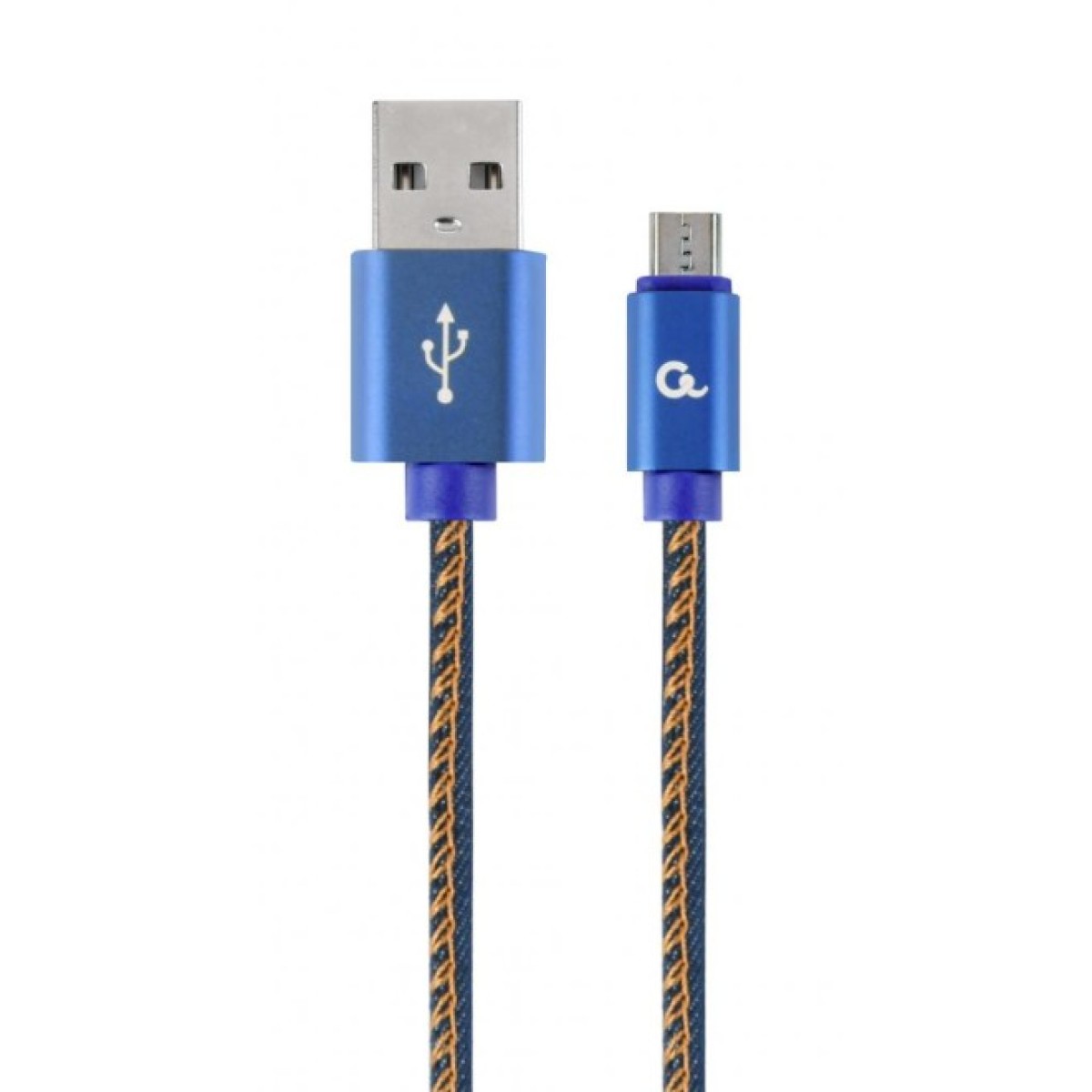 Дата кабель USB 2.0 AM to Micro 5P 1.0m corner Cablexpert (CC-USB2J-AMmBML-1M-BL) 98_98.jpg - фото 1