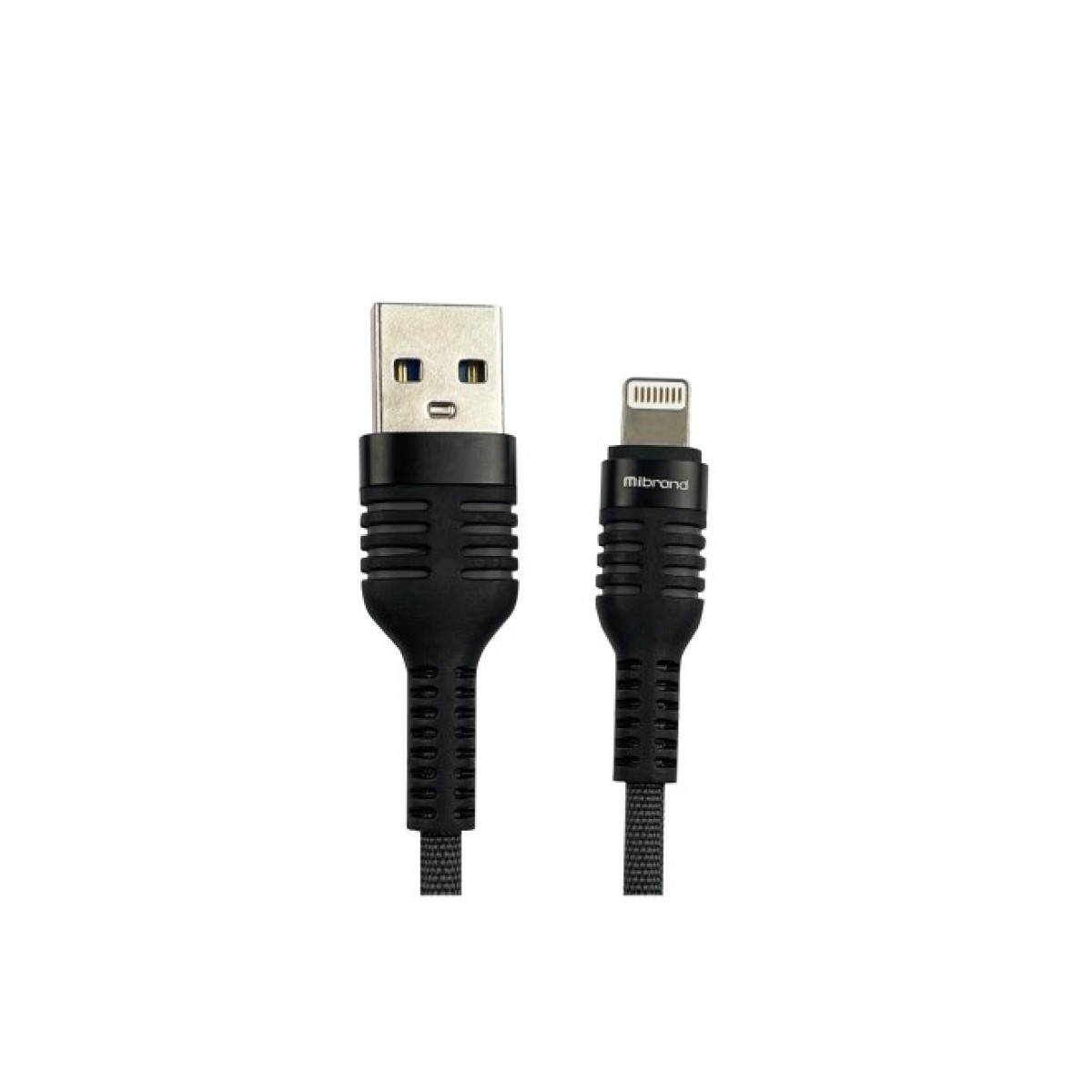 Дата кабель USB 2.0 AM to Lightning 1.0m MI-13 2A Black-Gray Mibrand (MIDC/13LBG) 98_98.jpg