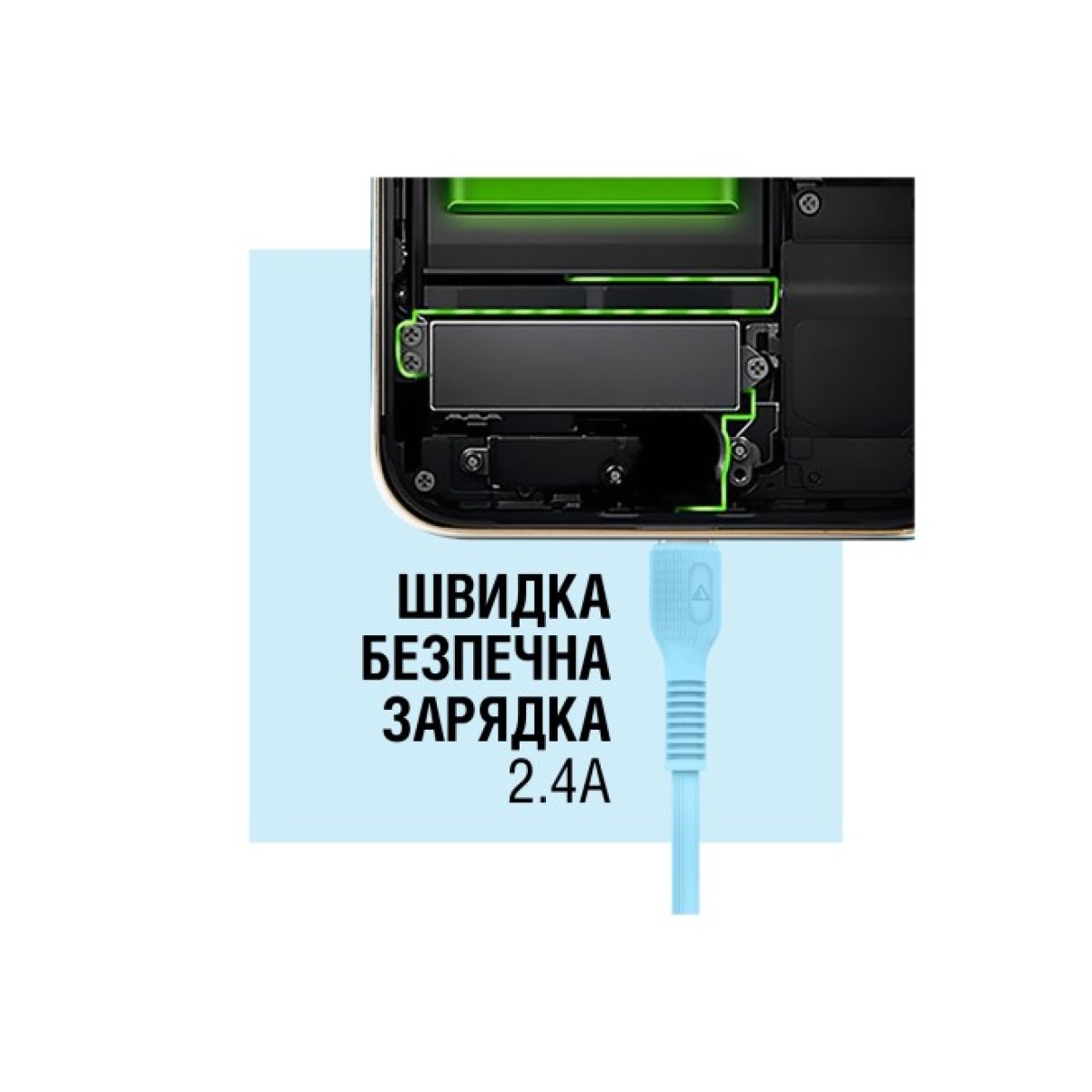 Дата кабель USB 2.0 AM to Lightning 1.2m AL-CBCOLOR-L1BL Blue ACCLAB (1283126518188) 98_98.jpg - фото 6