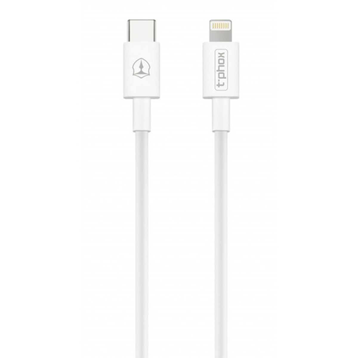 Дата кабель USB Type-C to Lightning 1.0m White T-Phox (T-CL834) 256_256.jpg