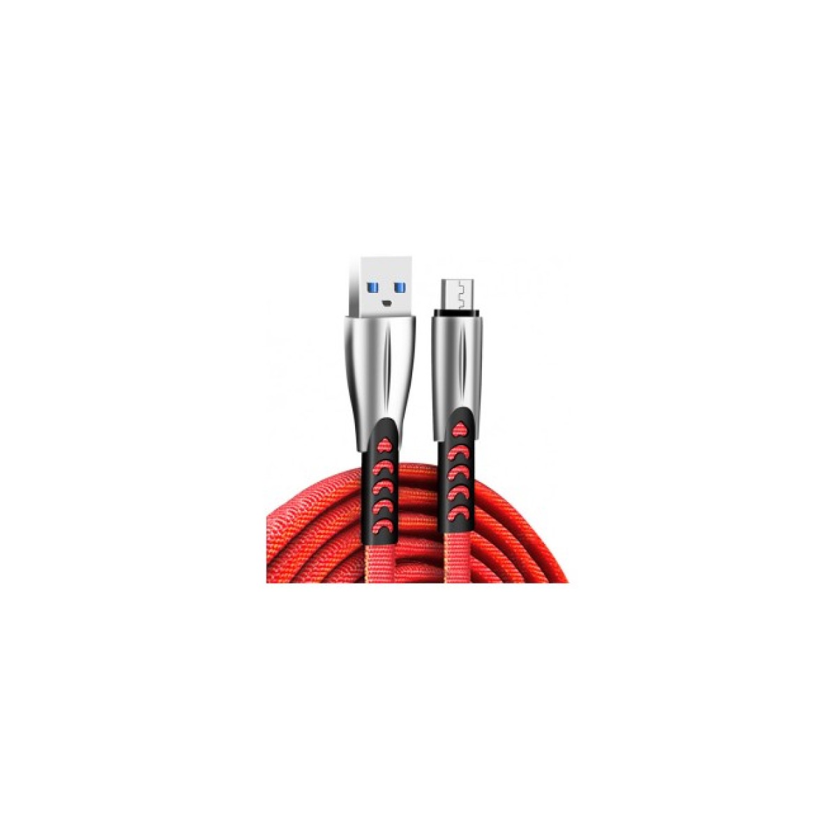 Дата кабель USB 2.0 AM to Micro 5P 1.0m zinc alloy red ColorWay (CW-CBUM011-RD) 256_256.jpg