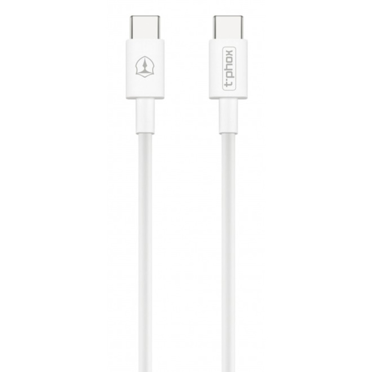 Дата кабель USB Type-C to Type-C 1.0m 3A White T-Phox (T-CC834) 256_256.jpg