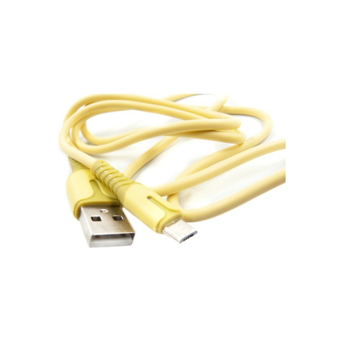 Дата кабель USB 2.0 AM to Micro 5P 1.0m yellow Dengos (PLS-M-IND-SOFT-YELLOW) 98_98.jpg - фото 3