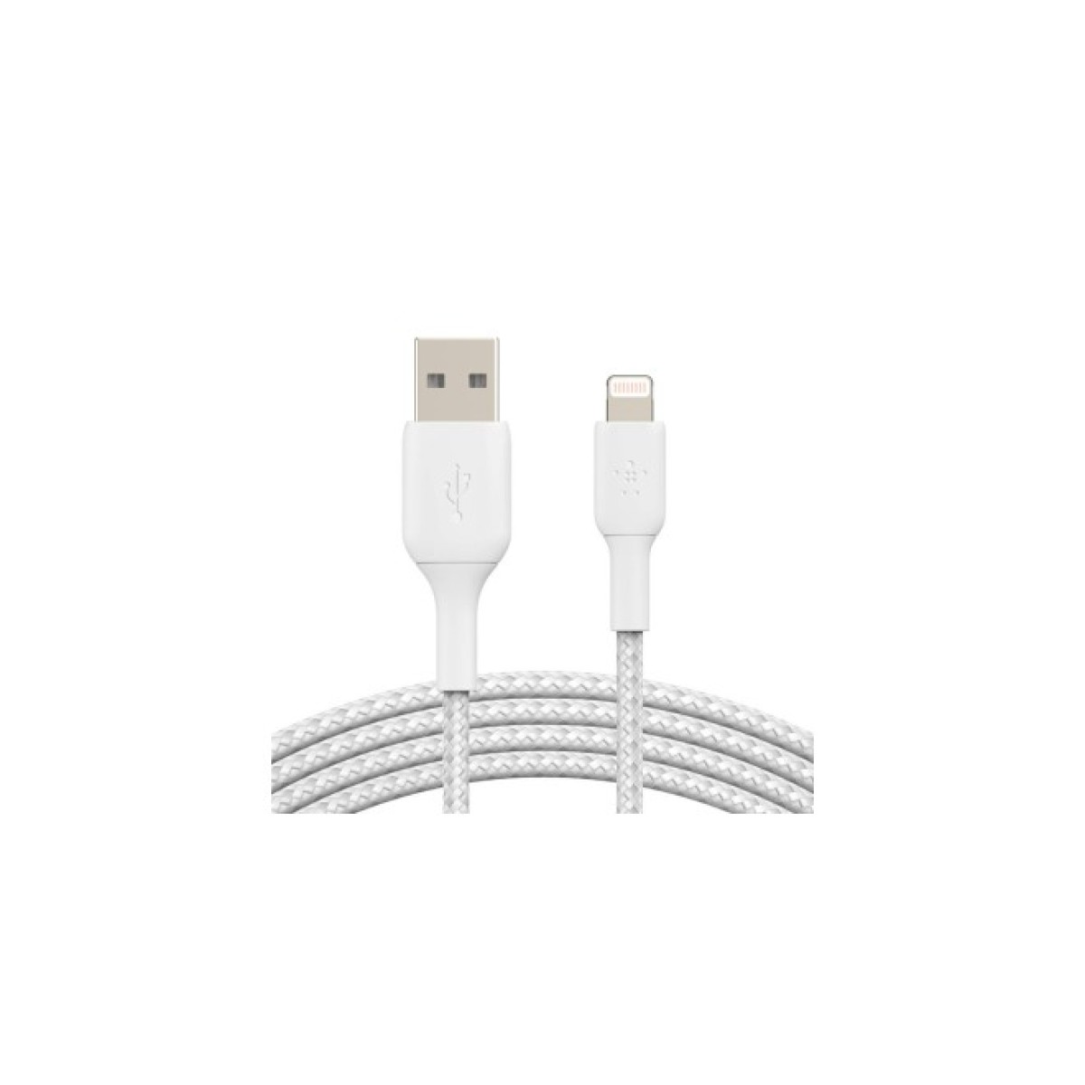 Дата кабель USB 2.0 AM to Lightning 1.0m white Belkin (CAA002BT1MWH) 98_98.jpg - фото 1