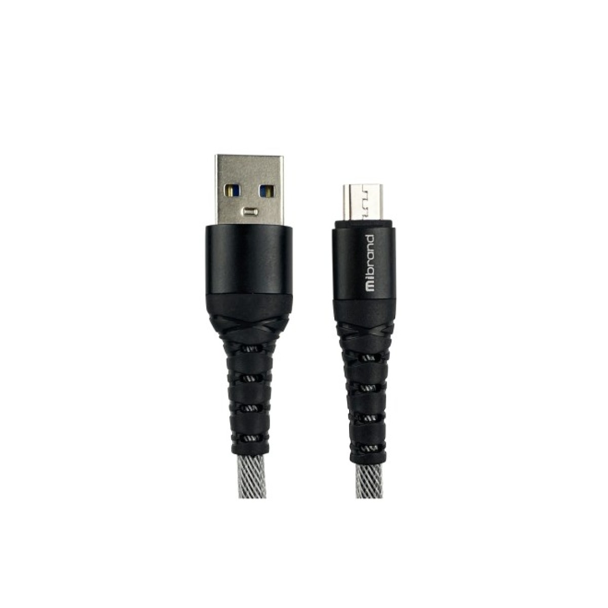 Дата кабель USB 2.0 AM to Micro 5P 1.0m MI-14 2A Black-Gray Mibrand (MIDC/14MBG) 98_98.jpg