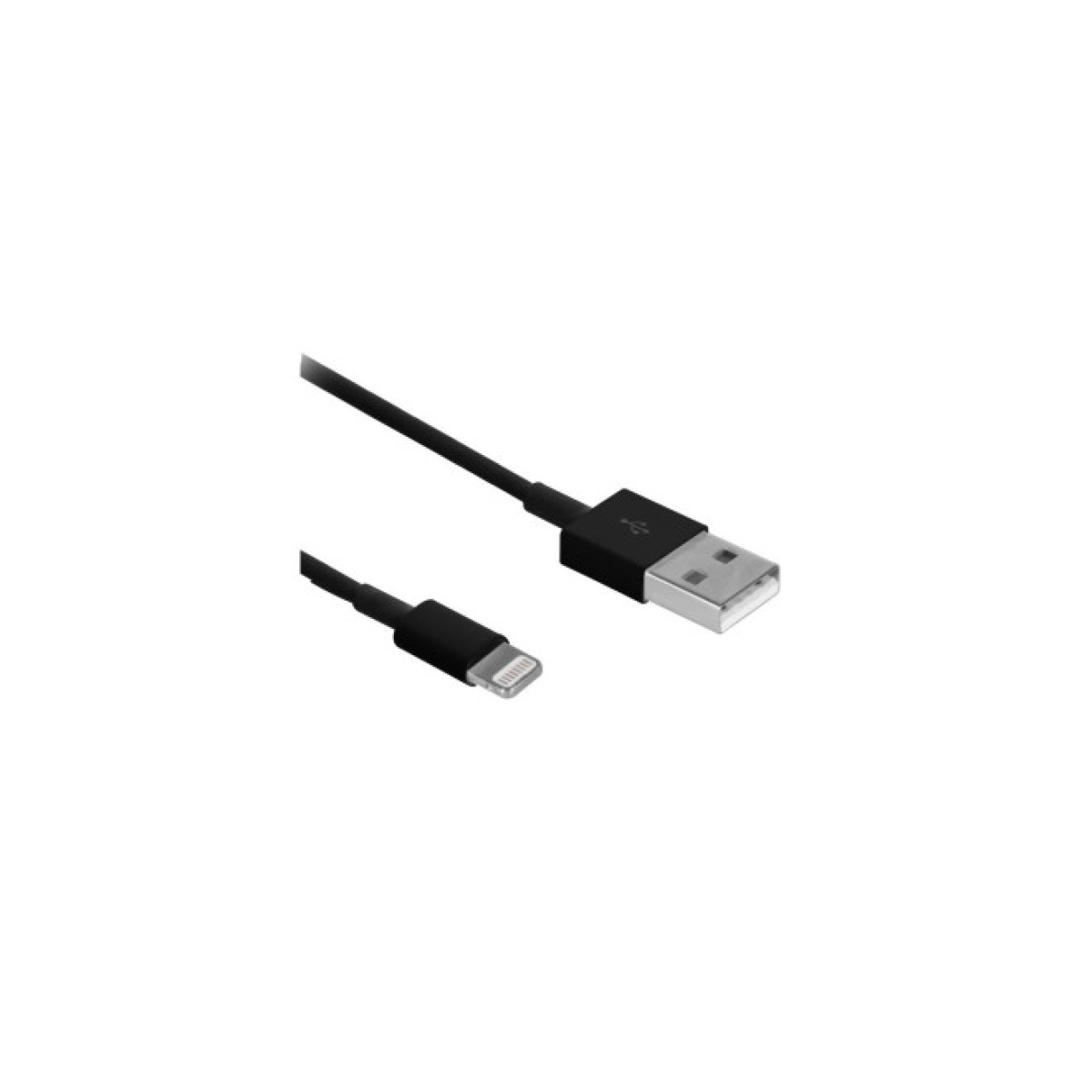 Дата кабель USB 2.0 AM to Lightning 1.0m Black Drobak (215340) 256_256.jpg