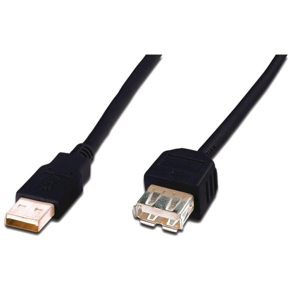 Дата кабель USB 2.0 AM/AF 3.0m Digitus (AK-300200-030-S) 98_98.jpg - фото 1