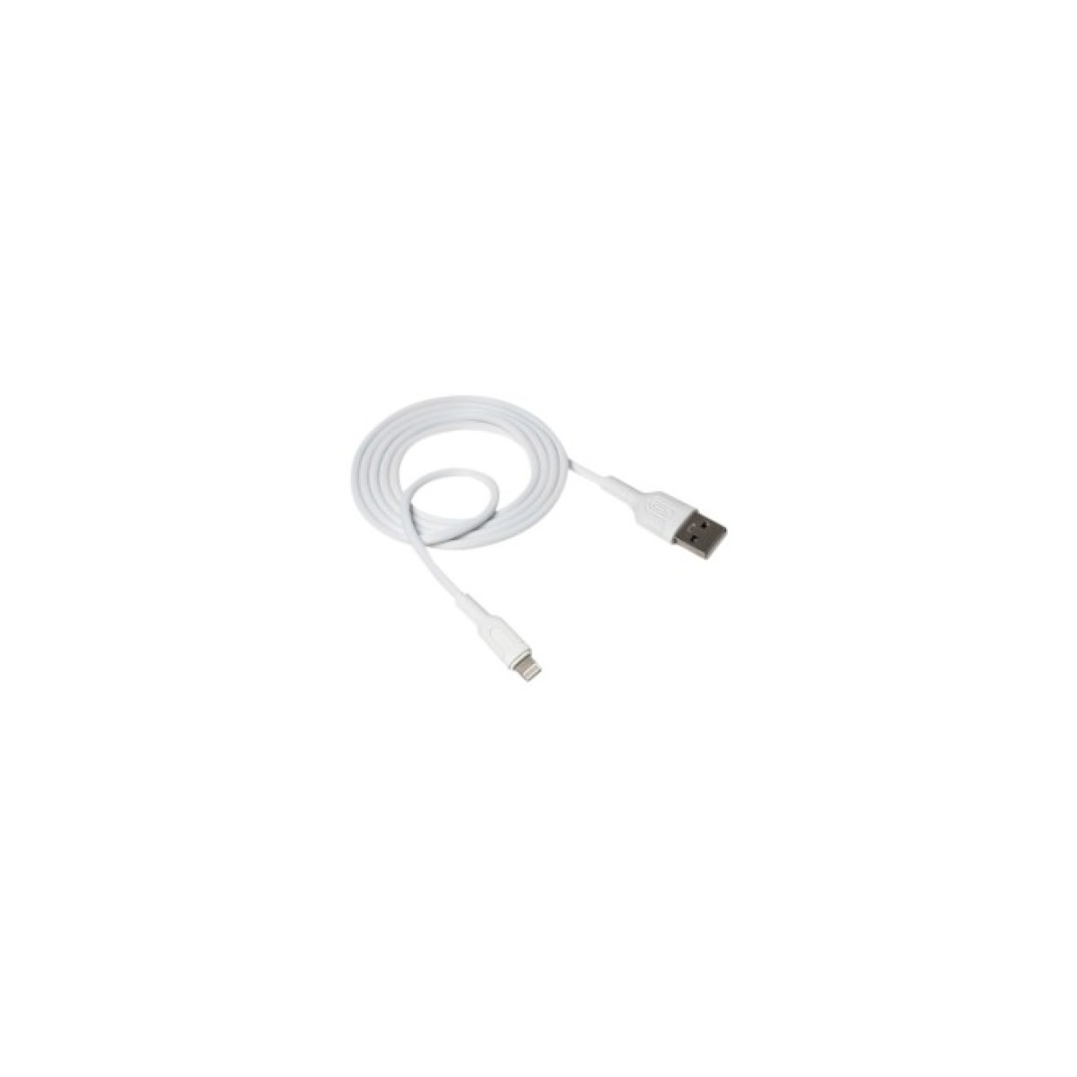 Дата кабель USB 2.0 AM to Lightning 1.0m NB212 2.1A White XO (XO-NB212i-WH) 256_256.jpg