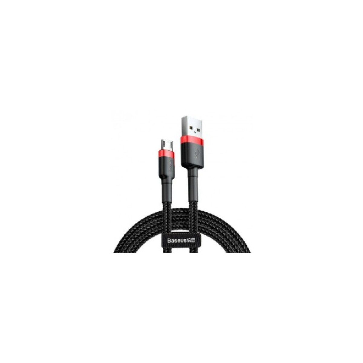 Дата кабель USB 2.0 AM to Micro 5P 1.0m Black-Red Baseus (514488) 98_98.jpg - фото 1