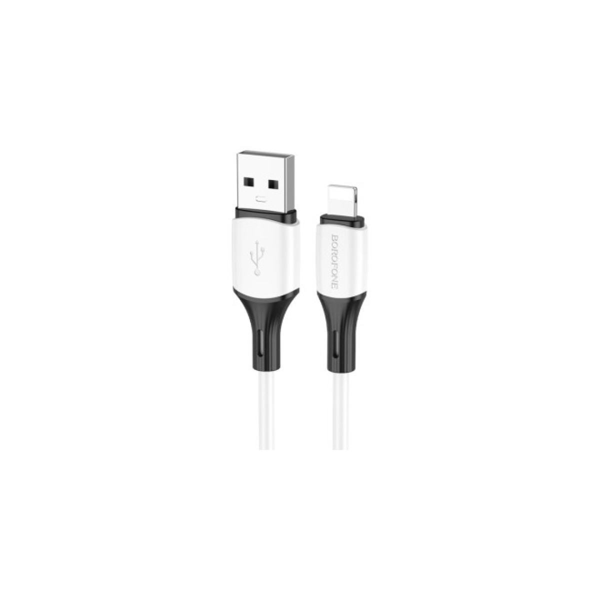 Дата кабель USB 2.0 AM to Lightning 1.0m 3A White BOROFONE (BX79LW) 256_256.jpg