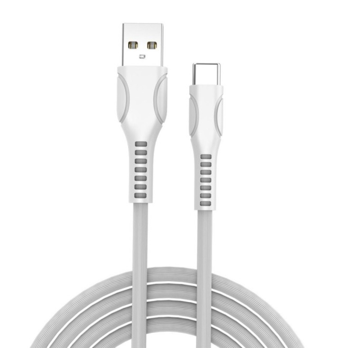 Дата кабель USB 2.0 AM to Type-C 1.0m line-drawing white ColorWay (CW-CBUC029-WH) 256_256.jpg