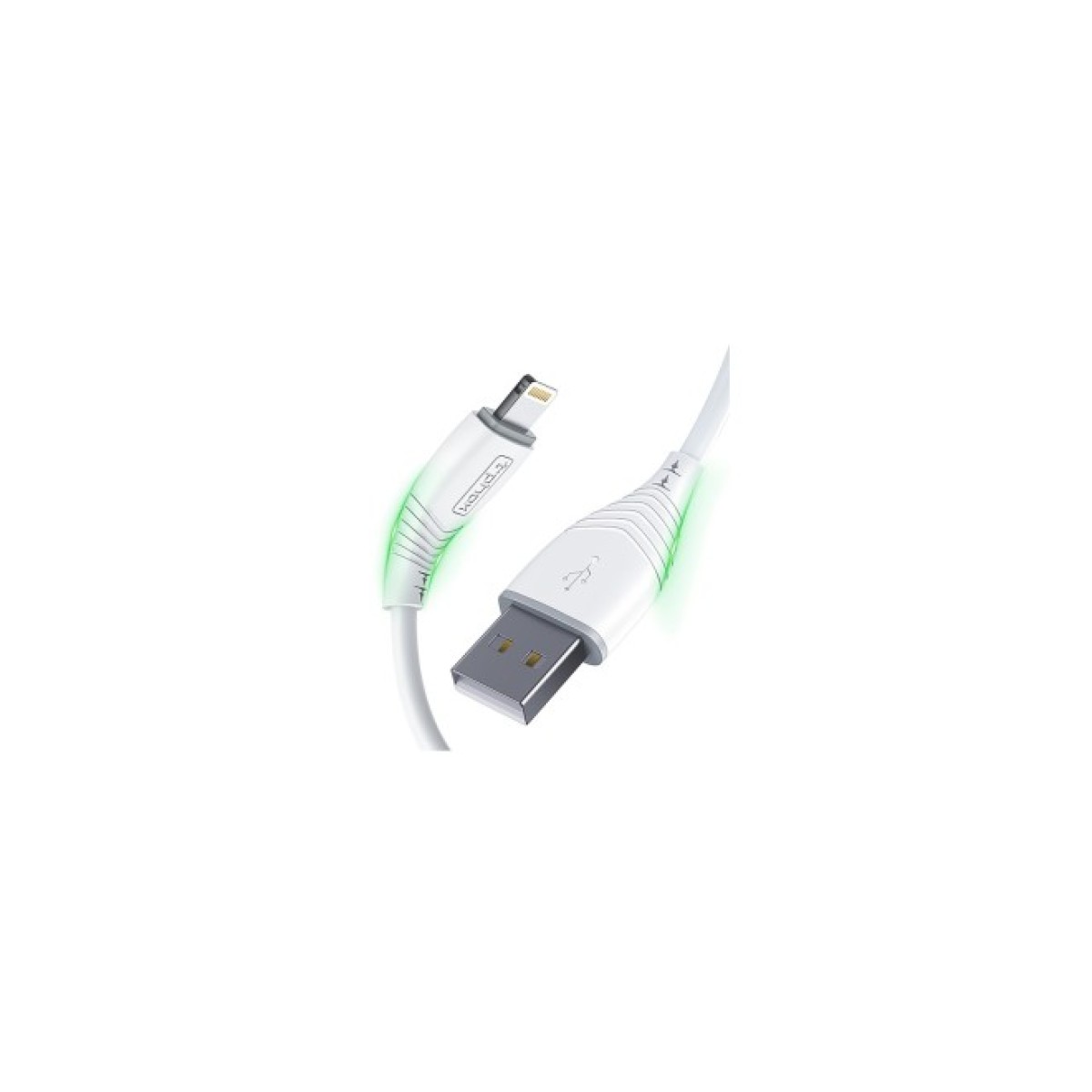 Дата кабель USB 2.0 AM to Lightning 1.2m Nature T-L830 White T-Phox (T-L830 White) 256_256.jpg