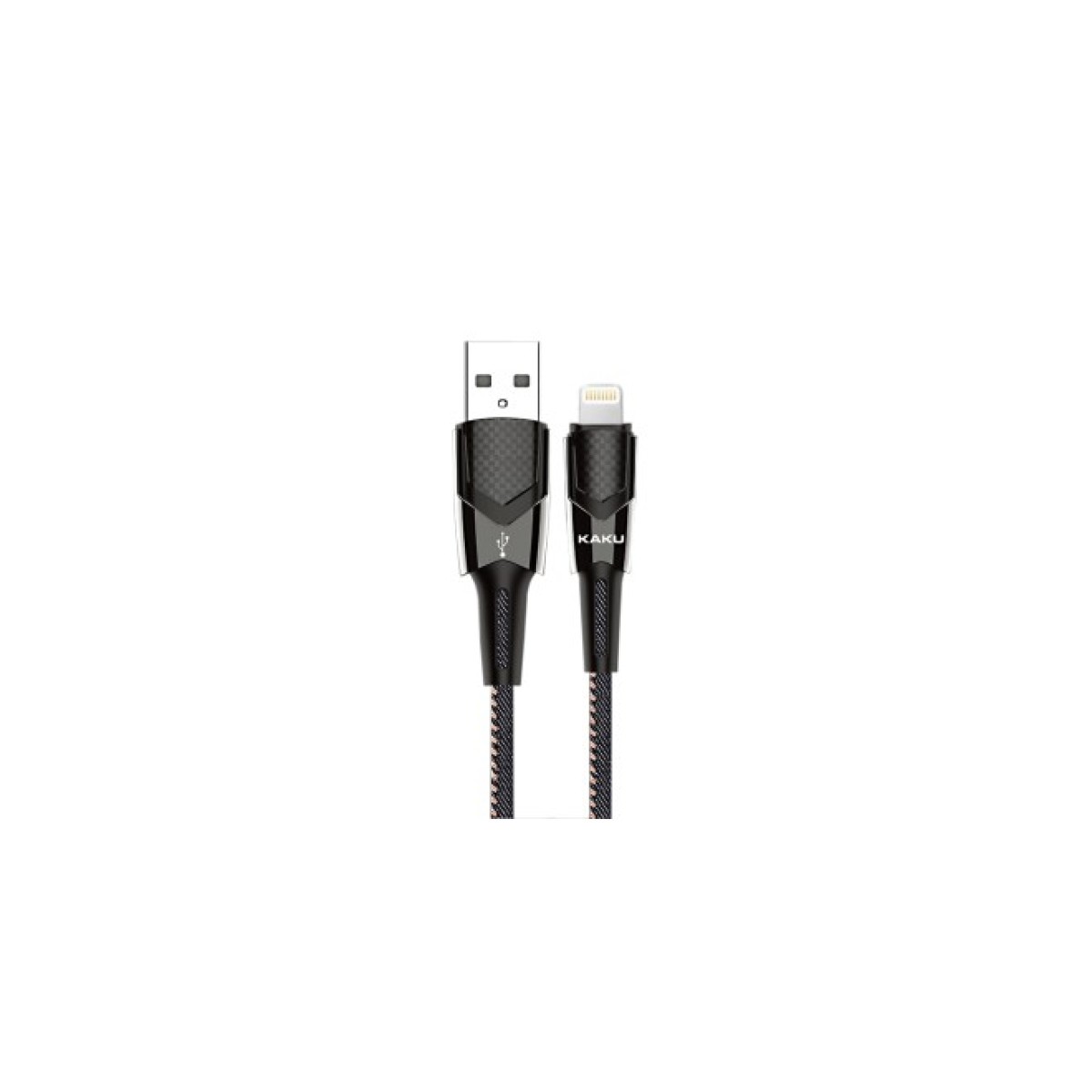 Дата кабель USB 2.0 AM to Lightning 1.2m KSC-192 GEDIAO Black 3.2А iKAKU (KSC-192-L) 256_256.jpg