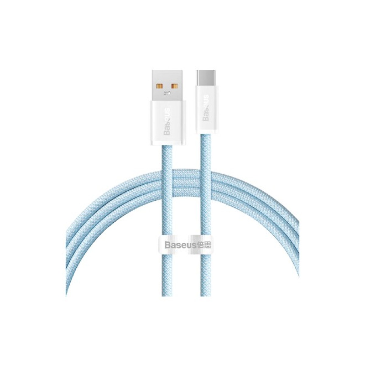 Дата кабель USB 2.0 AM to Type-C 1.0m 5A Blue Baseus (CALD000603) 256_256.jpg