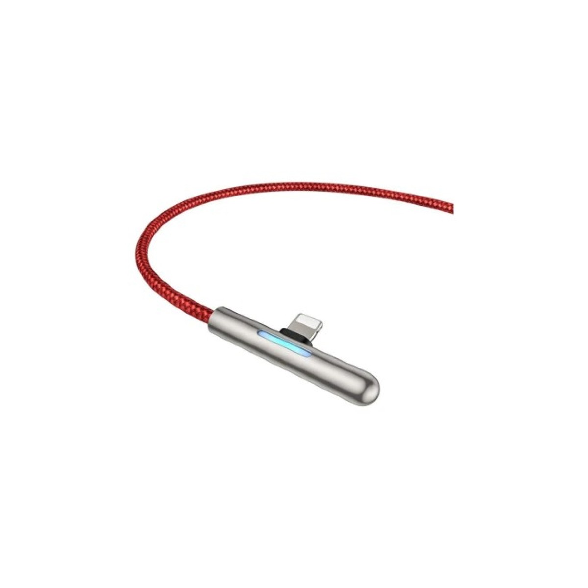 Дата кабель USB 3.1 AM to Lightning 2.0m CAL7C 1.5A 90 Red Baseus (CAL7C-B09) 98_98.jpg - фото 2