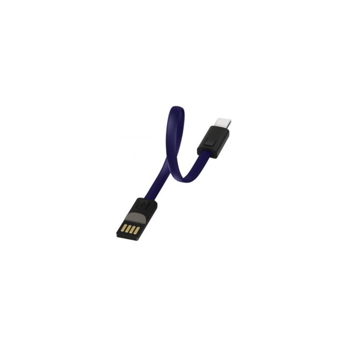 Дата кабель USB 2.0 AM to Lightning 0.22m blue ColorWay (CW-CBUL021-BL) 98_98.jpg - фото 1