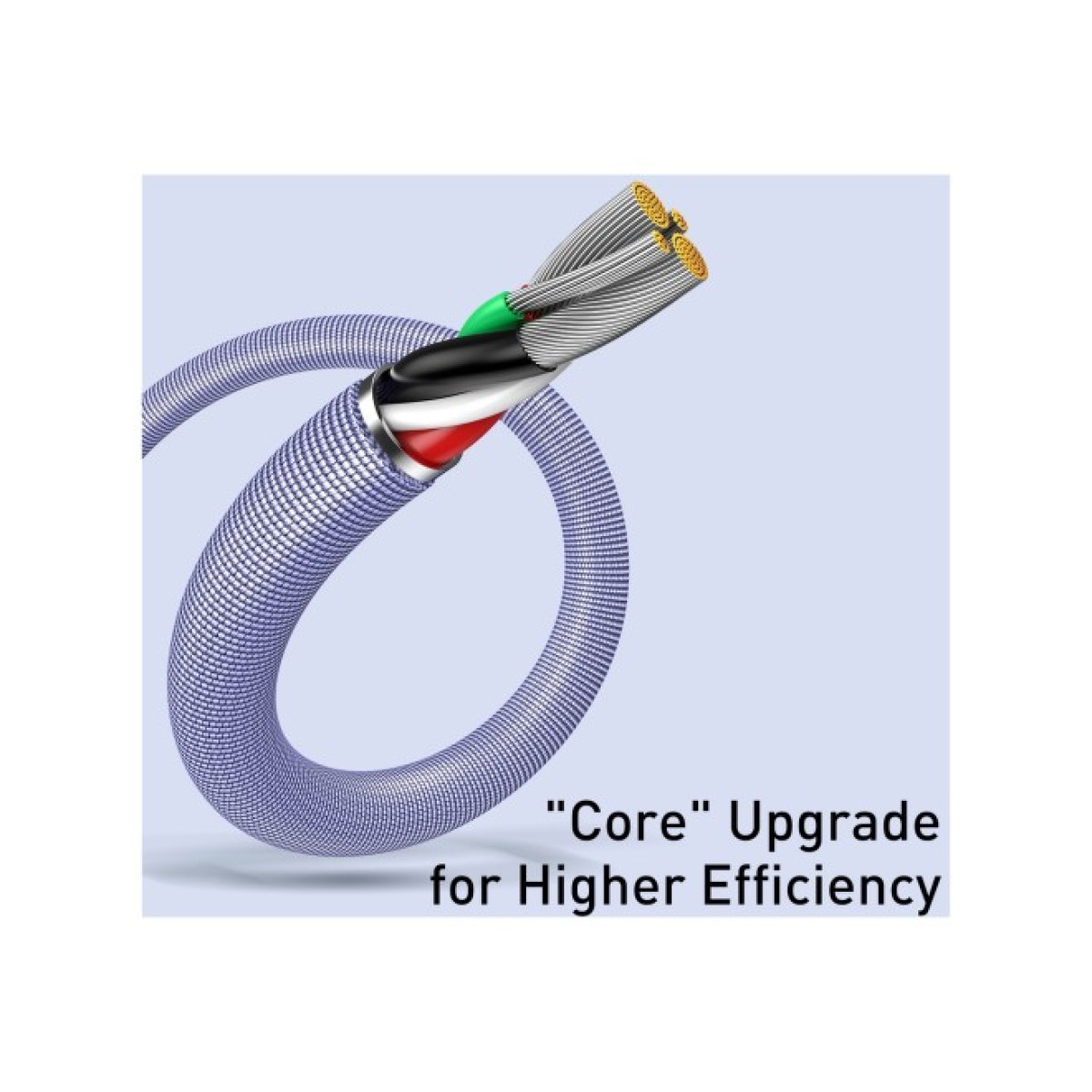 Дата кабель USB 2.0 AM to Lightning 1.2m 2.4A Purple Baseus (948087) 98_98.jpg - фото 5