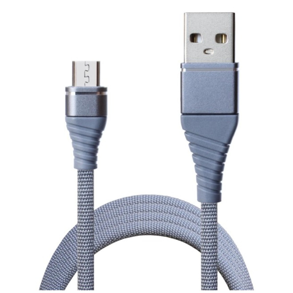 Дата кабель USB 2.0 AM to Micro 5P 1.2m 2A Grey Grand-X (NM012GR) 98_98.jpg - фото 1