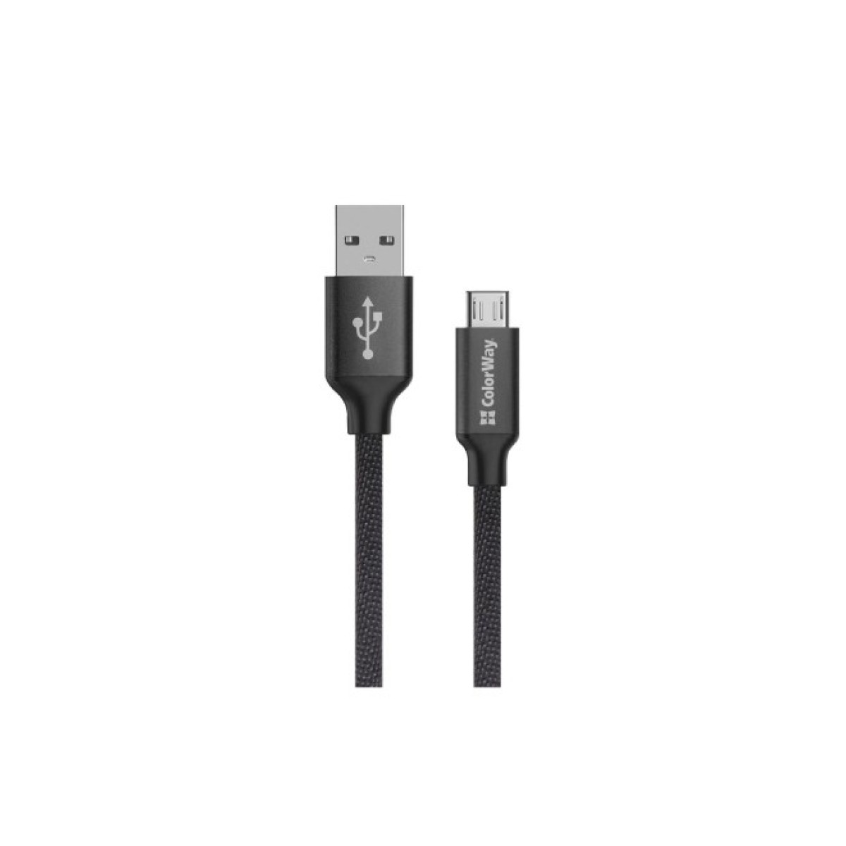 Дата кабель USB 2.0 AM to Micro 5P 2.0m black ColorWay (CW-CBUM009-BK) 98_98.jpg - фото 1