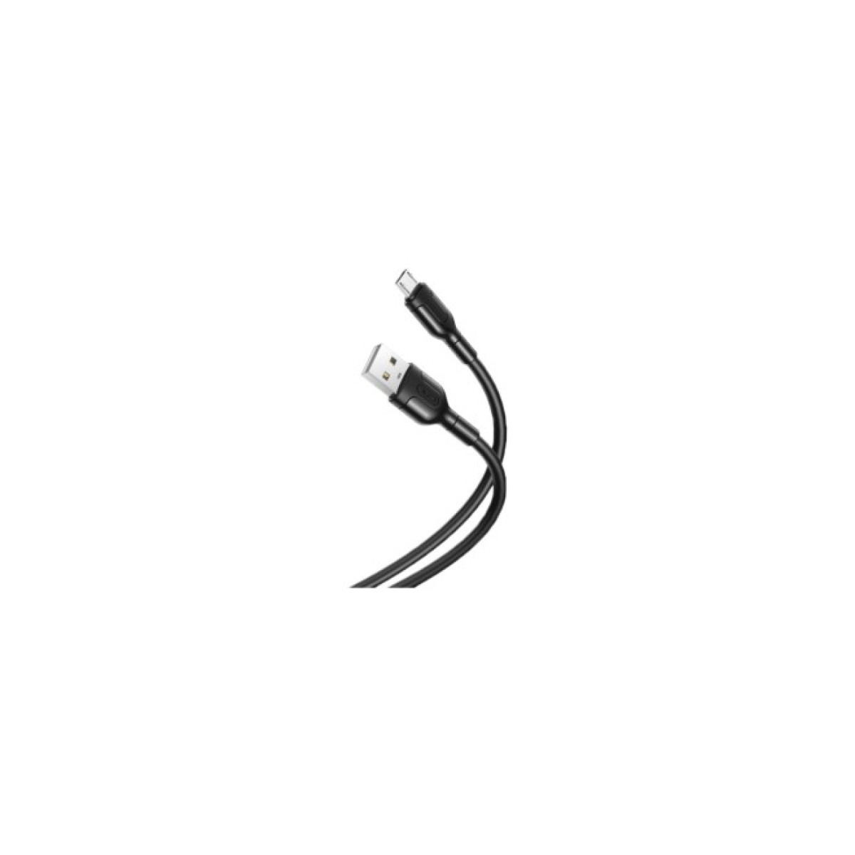 Дата кабель USB 2.0 AM to Micro 5P 1.0m NB212 2.1A Black XO (XO-NB212m-BK) 98_98.jpg - фото 1