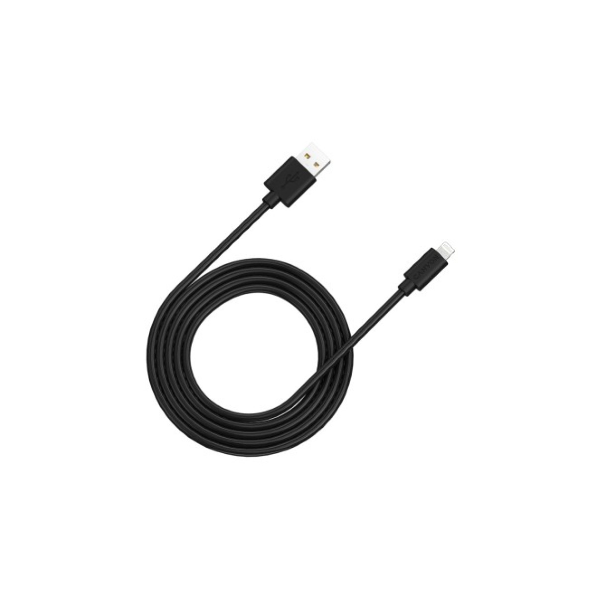 Дата кабель USB 2.0 AM to Lightning 1.0m MFI black Canyon (CNS-MFIC12B) 256_256.jpg