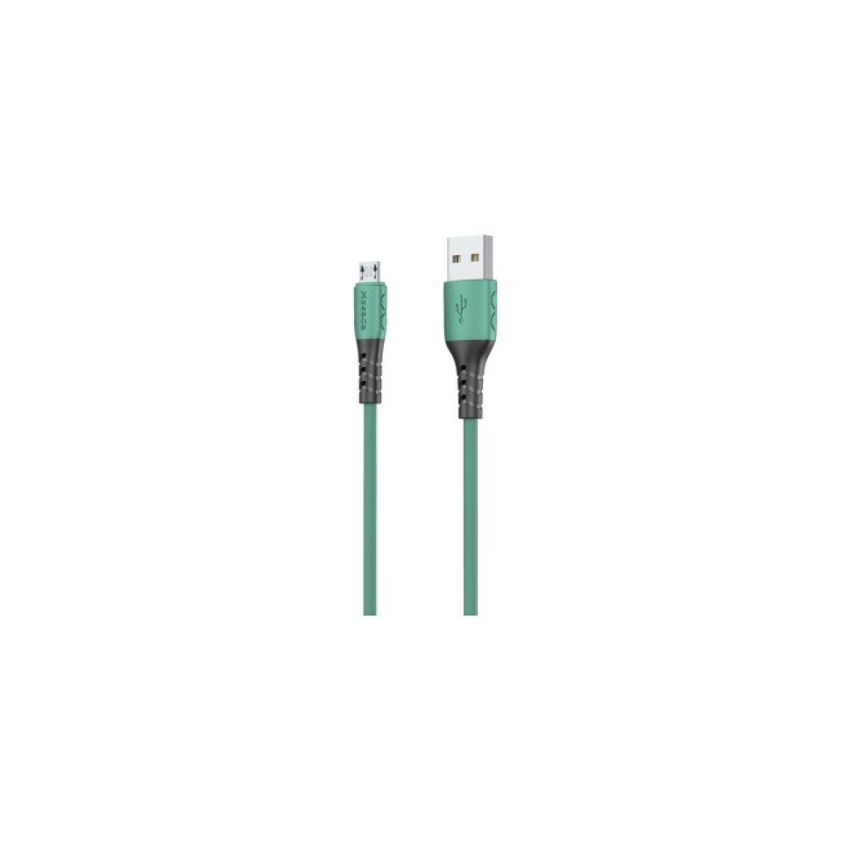 Дата кабель USB 2.0 AM to Micro 5P 1.0m PD-B51m Green Proda (PD-B51m-GR) 98_98.jpg - фото 2