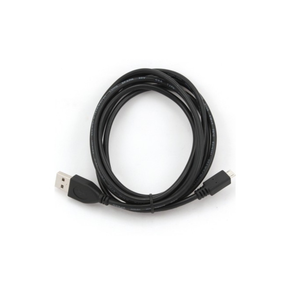 Дата кабель USB 2.0 Micro 5P to AM 0.5m Cablexpert (CCP-mUSB2-AMBM-0.5M) 98_98.jpg - фото 2