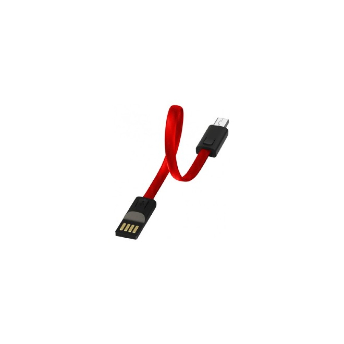 Дата кабель USB 2.0 AM to Micro 5P 0.22m red ColorWay (CW-CBUM022-RD) 98_98.jpg - фото 1