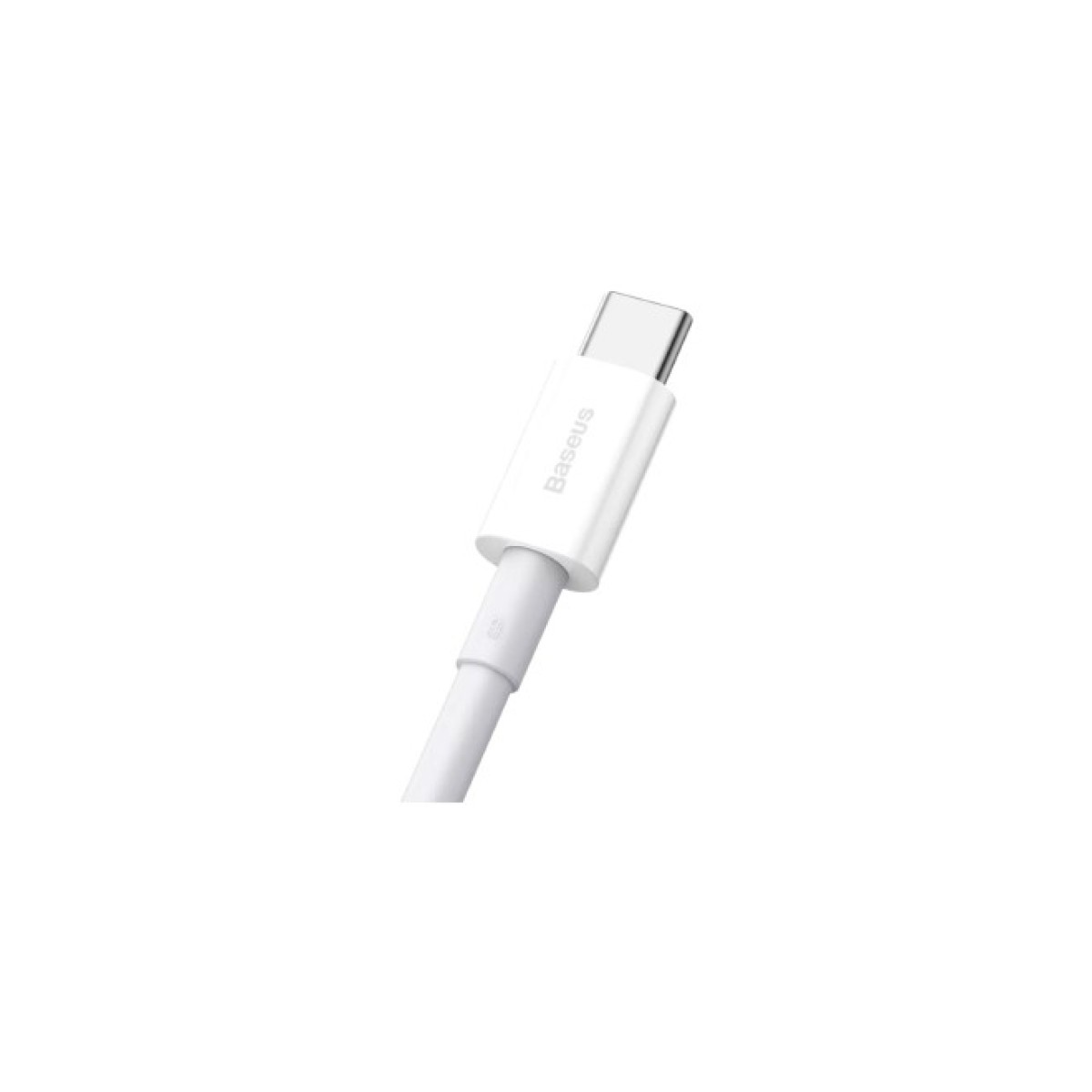 Дата кабель USB 2.0 AM to Type-C 2.0m 3A White Baseus (CATYS-A02) 98_98.jpg - фото 4
