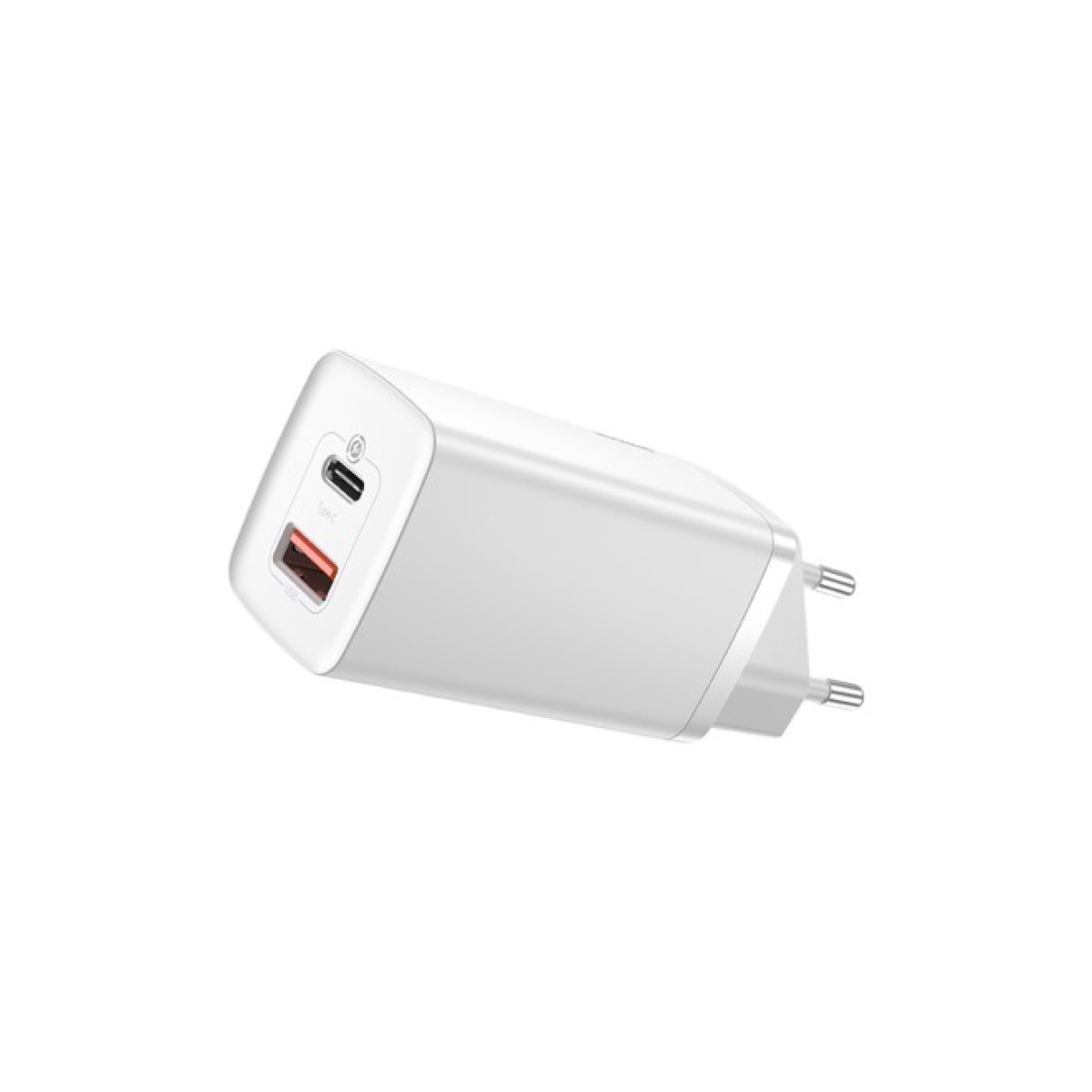 Зарядное устройство Baseus 2xUSB 65W GaN (USB-C+USB-A) white (CCGAN2L-B02) 256_256.jpg