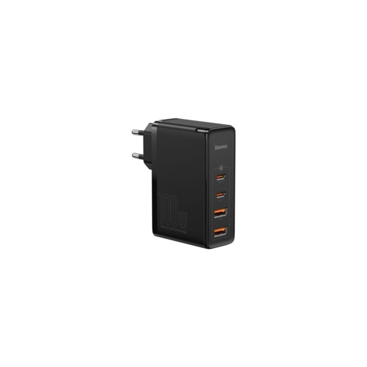 Зарядний пристрій Baseus 2xUSB 100W GaN (2xUSB-C+2xUSB-A) black (CCGAN2P-L01) 256_256.jpg