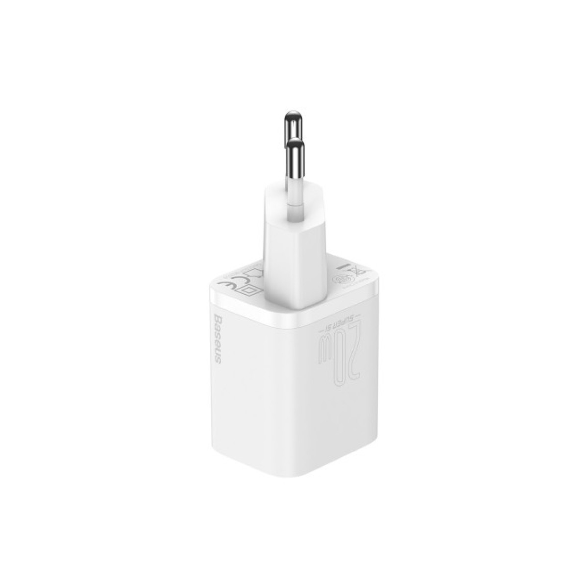 Зарядний пристрій Baseus Super Si Quick Charger 1C 20W EU White (CCSUP-B02) 98_98.jpg - фото 3