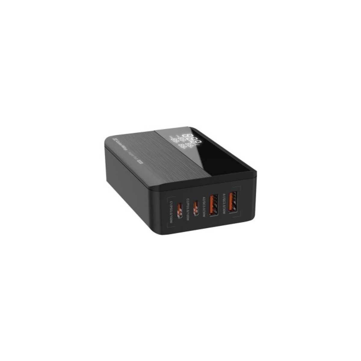 Зарядний пристрій ColorWay Power Delivery GaN (2USB-A + 2USB TYPE-C) (100W) black (CW-CHS041PD-BK) 256_256.jpg