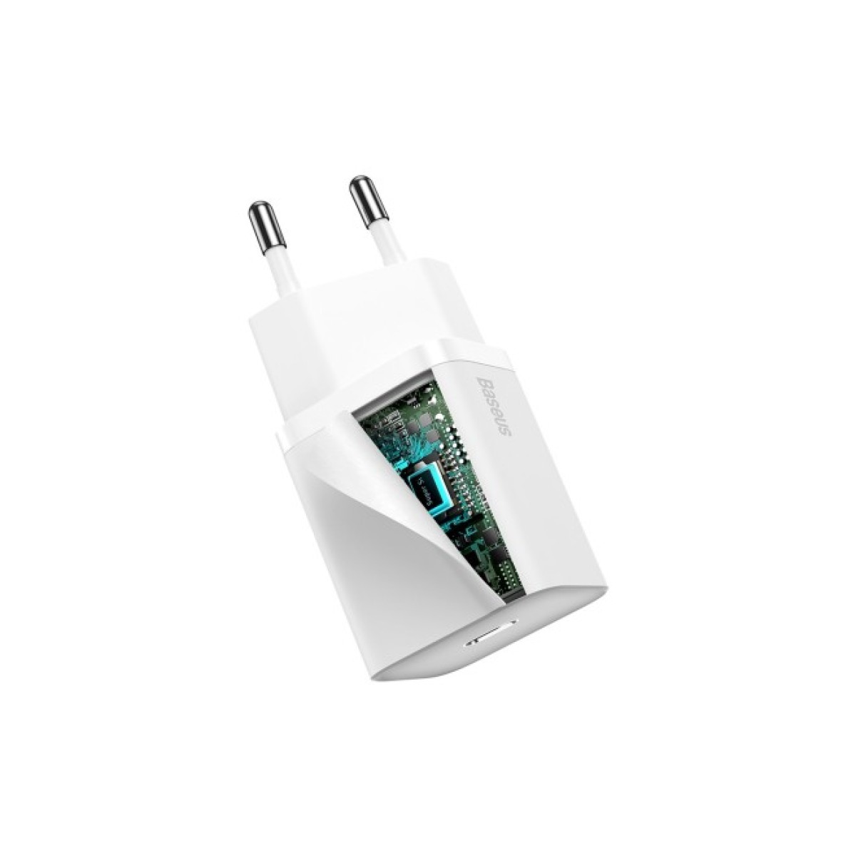 Зарядний пристрій Baseus Super Si Quick Charger 1C 20W EU White (CCSUP-B02) 98_98.jpg - фото 5