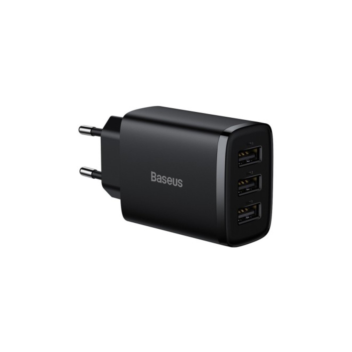 Зарядний пристрій Baseus Compact Charger 3U Black (CCXJ020101) 256_256.jpg