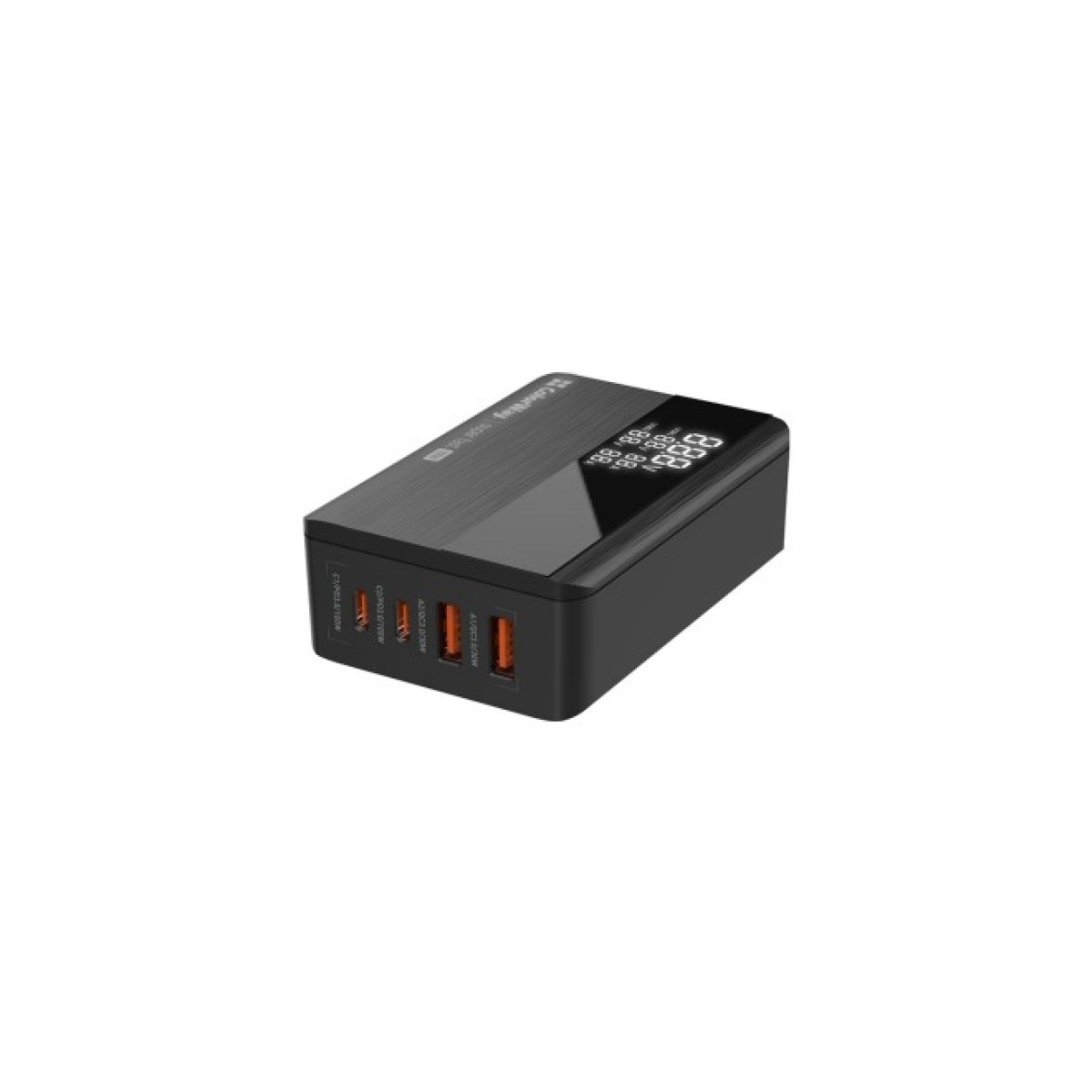 Зарядний пристрій ColorWay Power Delivery GaN (2USB-A + 2USB TYPE-C) (100W) black (CW-CHS041PD-BK) 98_98.jpg - фото 6