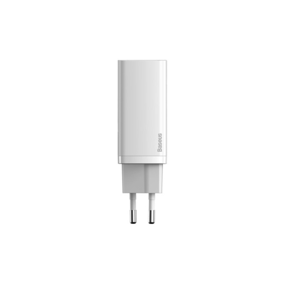 Зарядний пристрій Baseus 2xUSB 65W GaN (USB-C+USB-A) white (CCGAN2L-B02) 98_98.jpg - фото 5