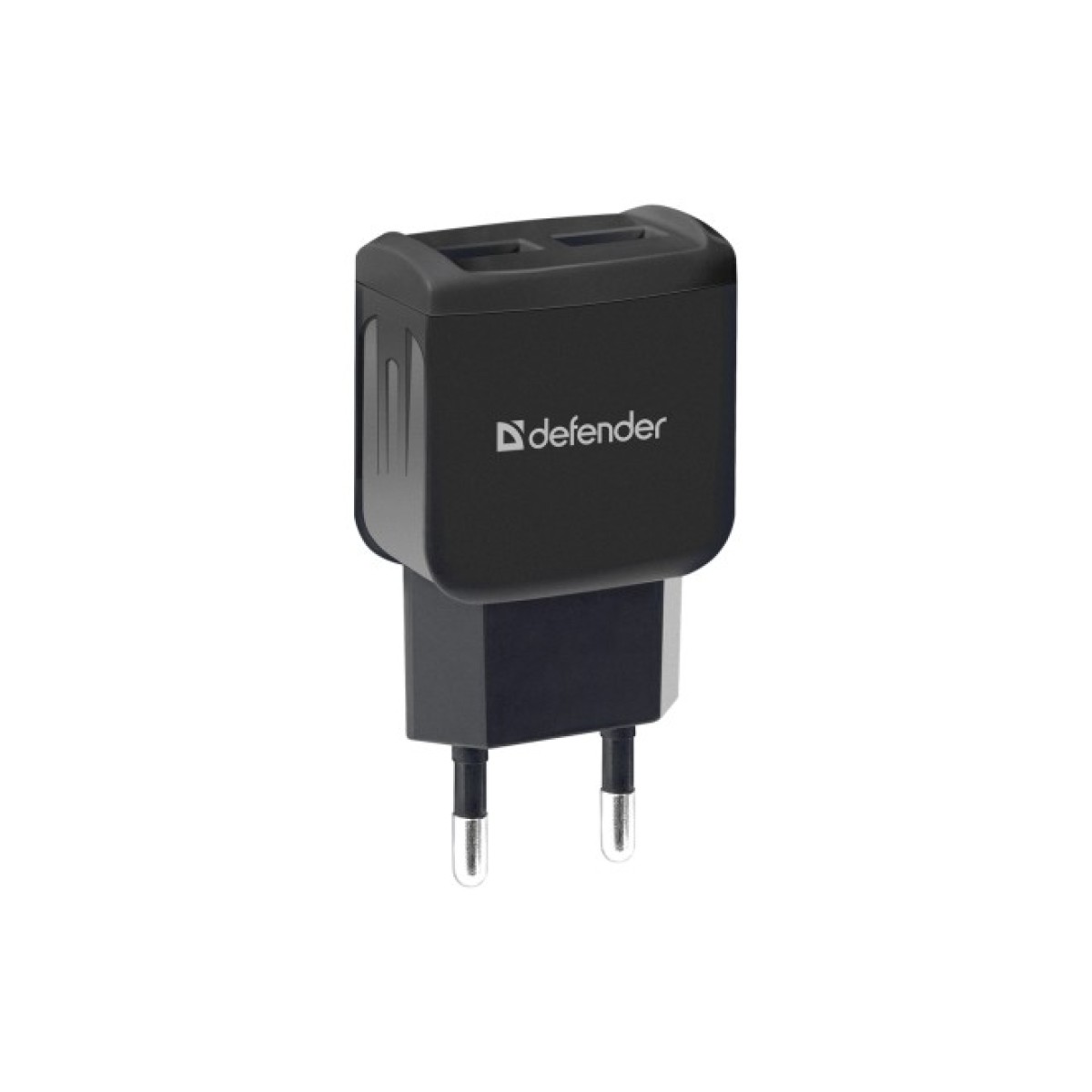 Зарядное устройство Defender EPA-13 black, 2xUSB, 5V/2.1A, package (83840) 98_98.jpg - фото 1