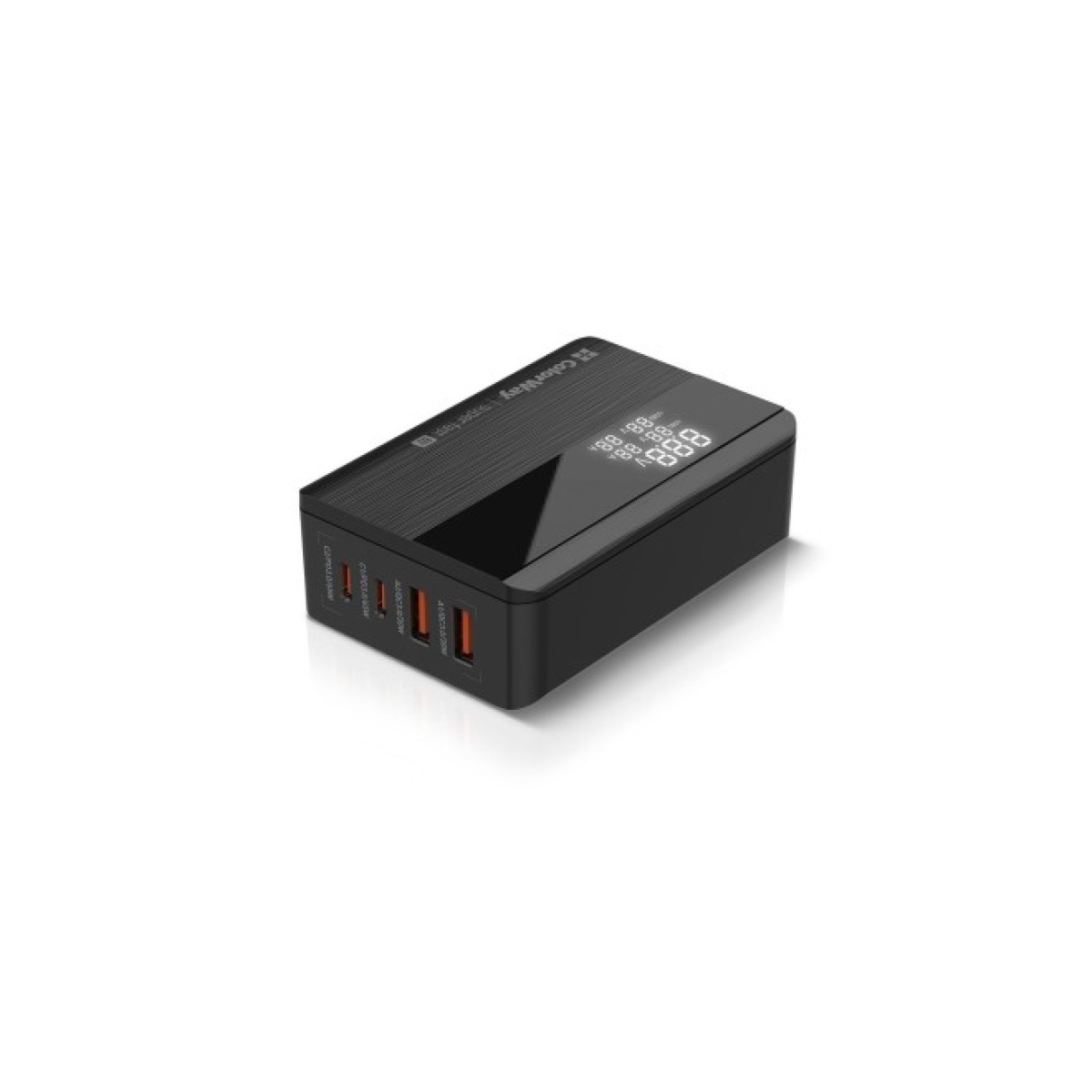 Зарядний пристрій ColorWay Power Delivery (2USB-A + 2USB TYPE-C) (65W) black (CW-CHS040PD-BK) 256_256.jpg