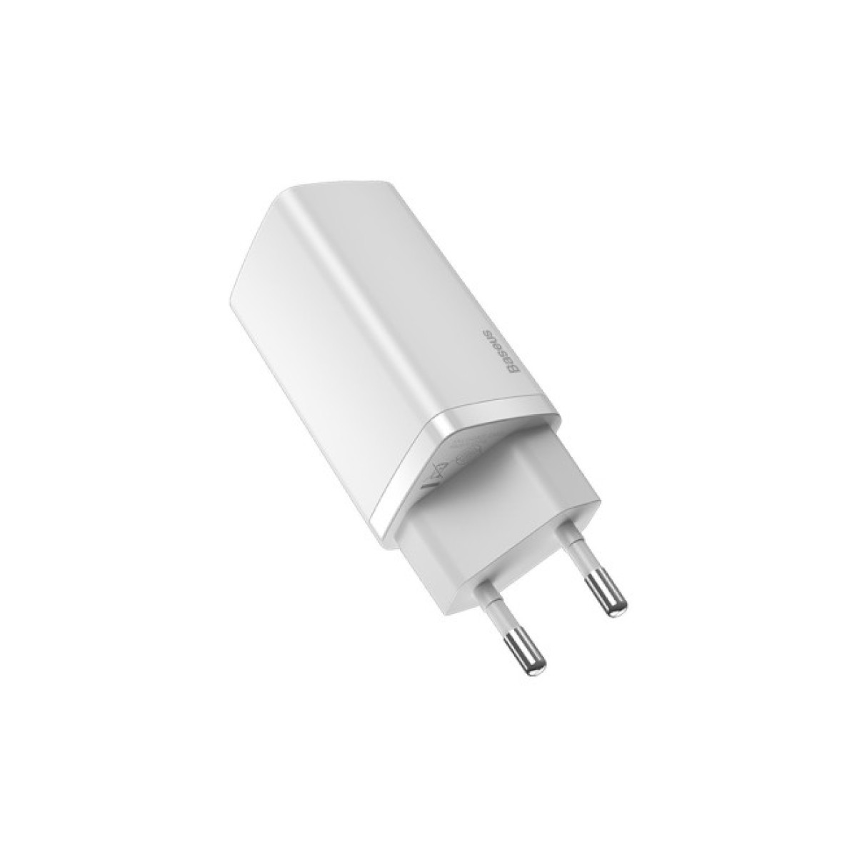 Зарядний пристрій Baseus 2xUSB 65W GaN (USB-C+USB-A) white (CCGAN2L-B02) 98_98.jpg - фото 6