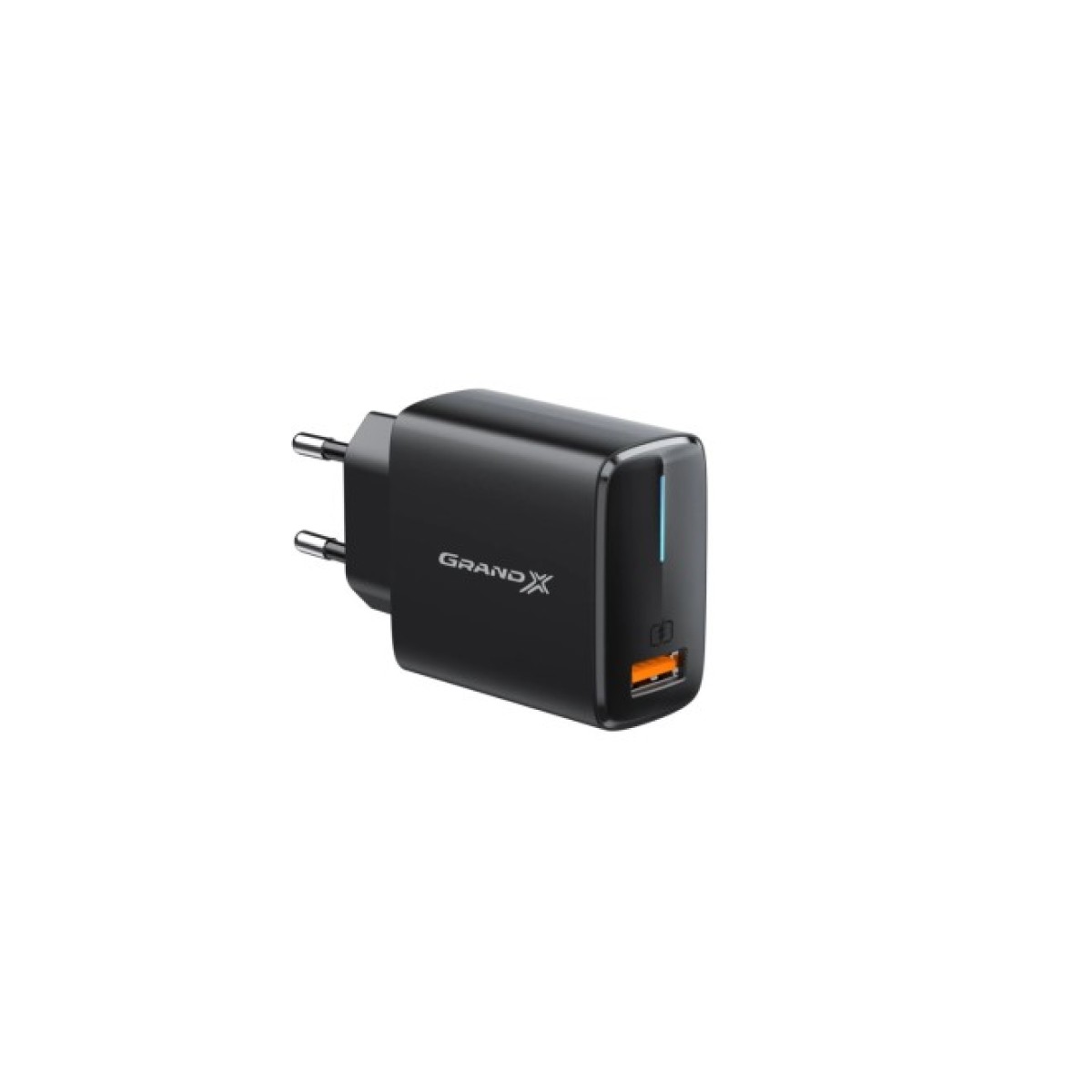 Зарядний пристрій Grand-X Quick Charge QС3.0 3.6V-6.5V 3A, 6.5V-9V 2A, 9V-12V 1.5A USB (CH-550B) 256_256.jpg