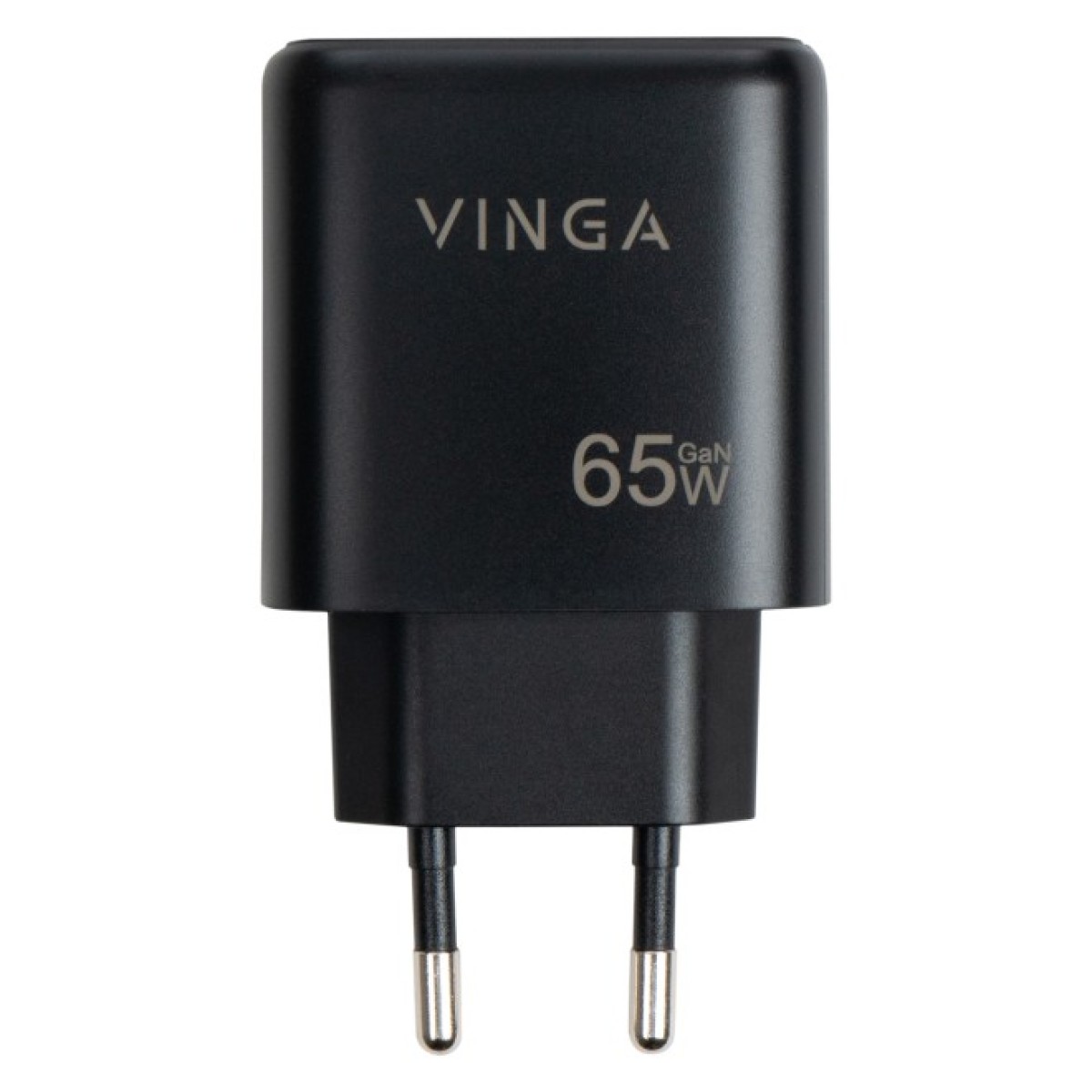 Зарядний пристрій Vinga GaN 65W PD+QC 2C1A ports Wall Charger (VCPCHCCA65B) 98_98.jpg - фото 5