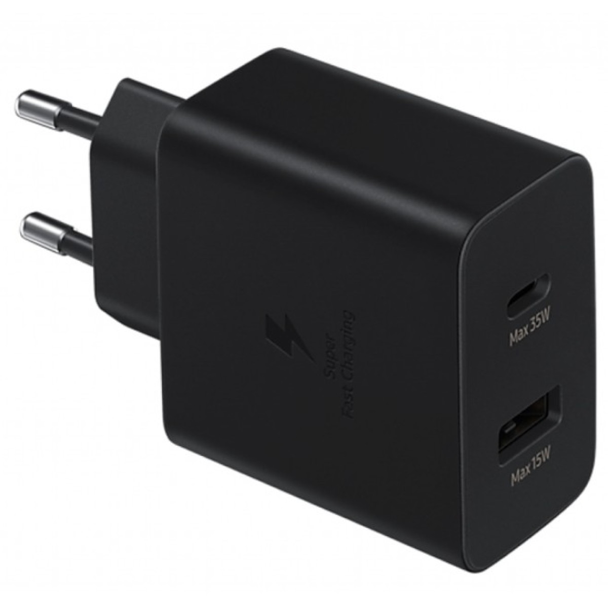 Зарядний пристрій Samsung 35W Wall Charger Duo Black (EP-TA220NBEGRU) 98_98.jpg - фото 2