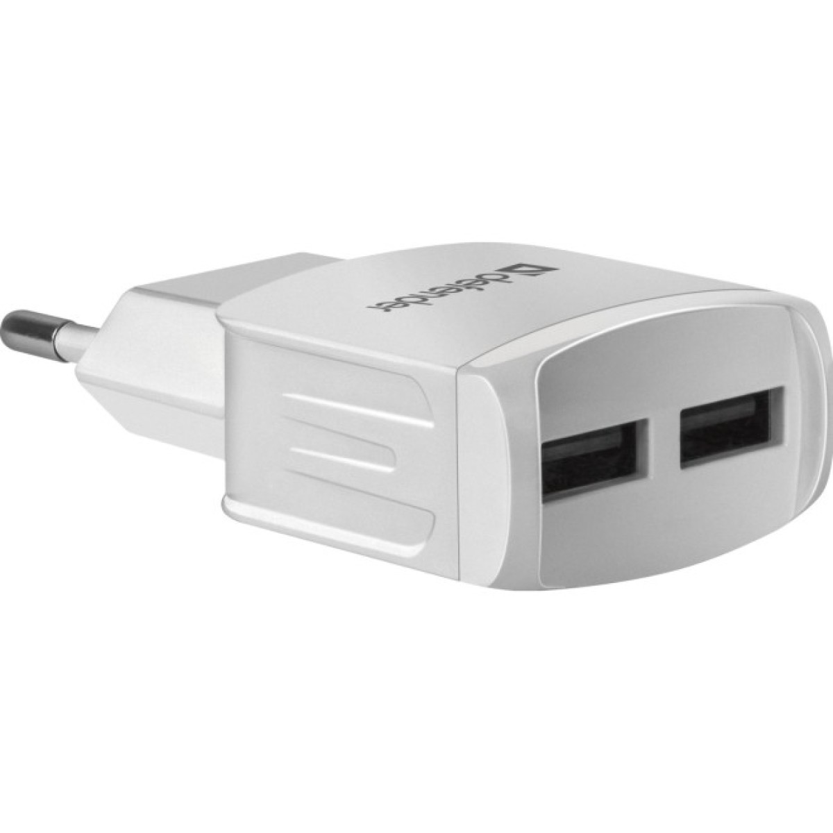 Зарядний пристрій Defender EPA-13 white, 2xUSB, 5V / 2.1A (83841) 98_98.jpg - фото 3