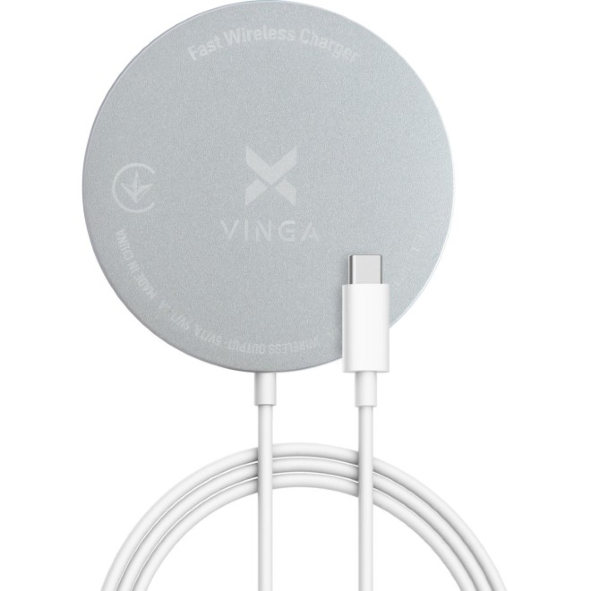 Зарядний пристрій Vinga Magnetic Wireless Charger 10W MagSafe (VCHAMS) 256_256.jpg