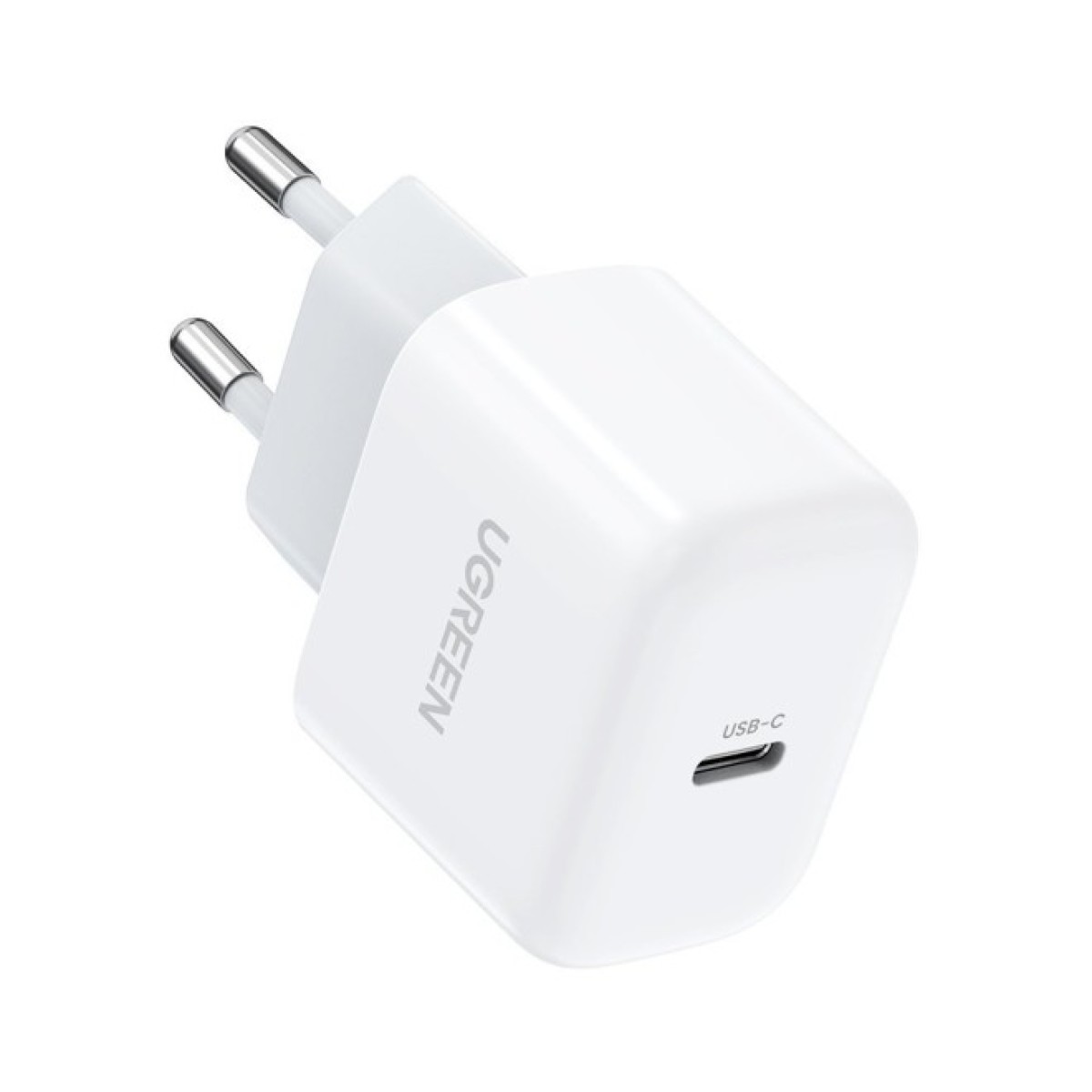 Зарядний пристрій Ugreen CD241 Mini PD 20W Fast Charger (White) (10220) 98_98.jpg - фото 2