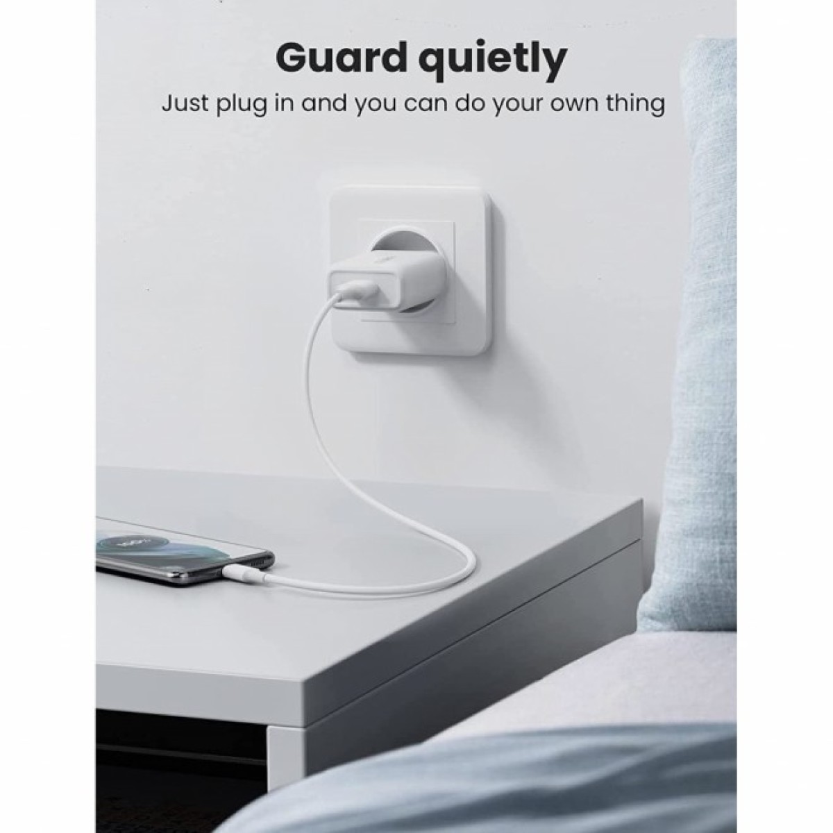 Зарядний пристрій Ugreen CD122 18W USB QC 3.0 Charger (White) (10133) 98_98.jpg - фото 5