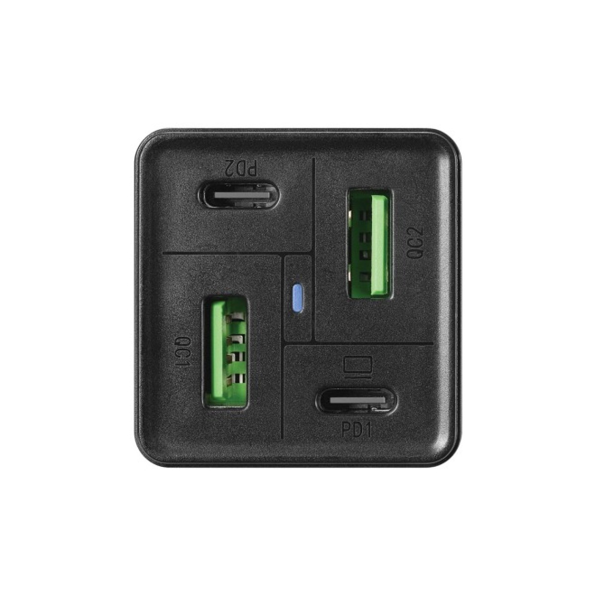 Зарядний пристрій Sandberg 4in1 2xUSB-C 2xUSB PD 65W QC 3.0 20W (441-45) 98_98.jpg - фото 4