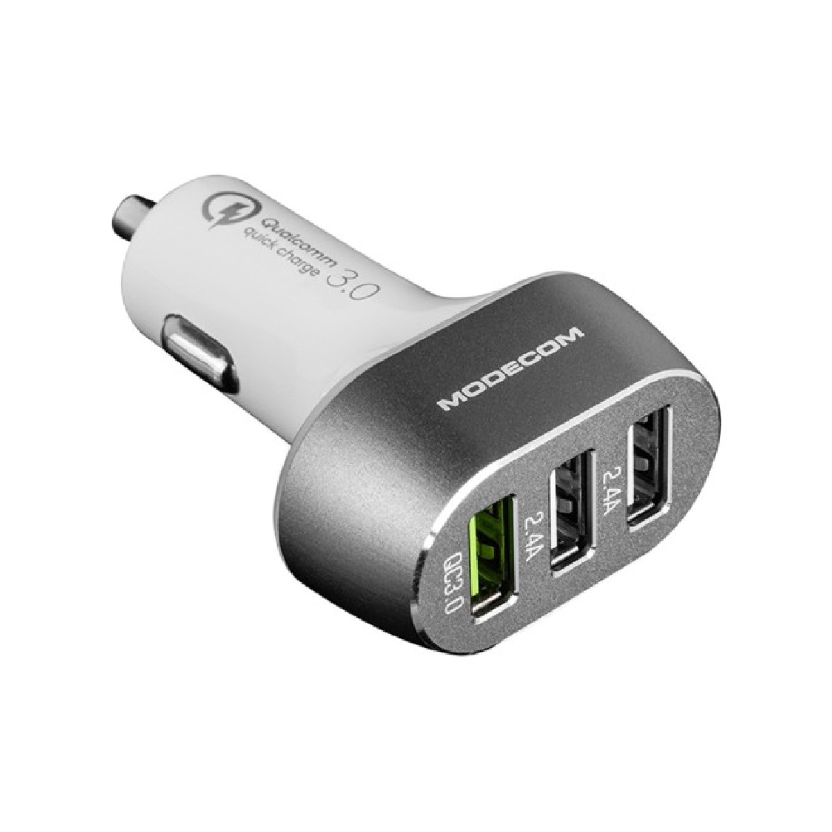 Зарядний пристрій Modecom 3xUSB 2.4A QC3.0 + 2 USB Ports CU3-05 (ZT-MC-CU3-05) 256_256.jpg