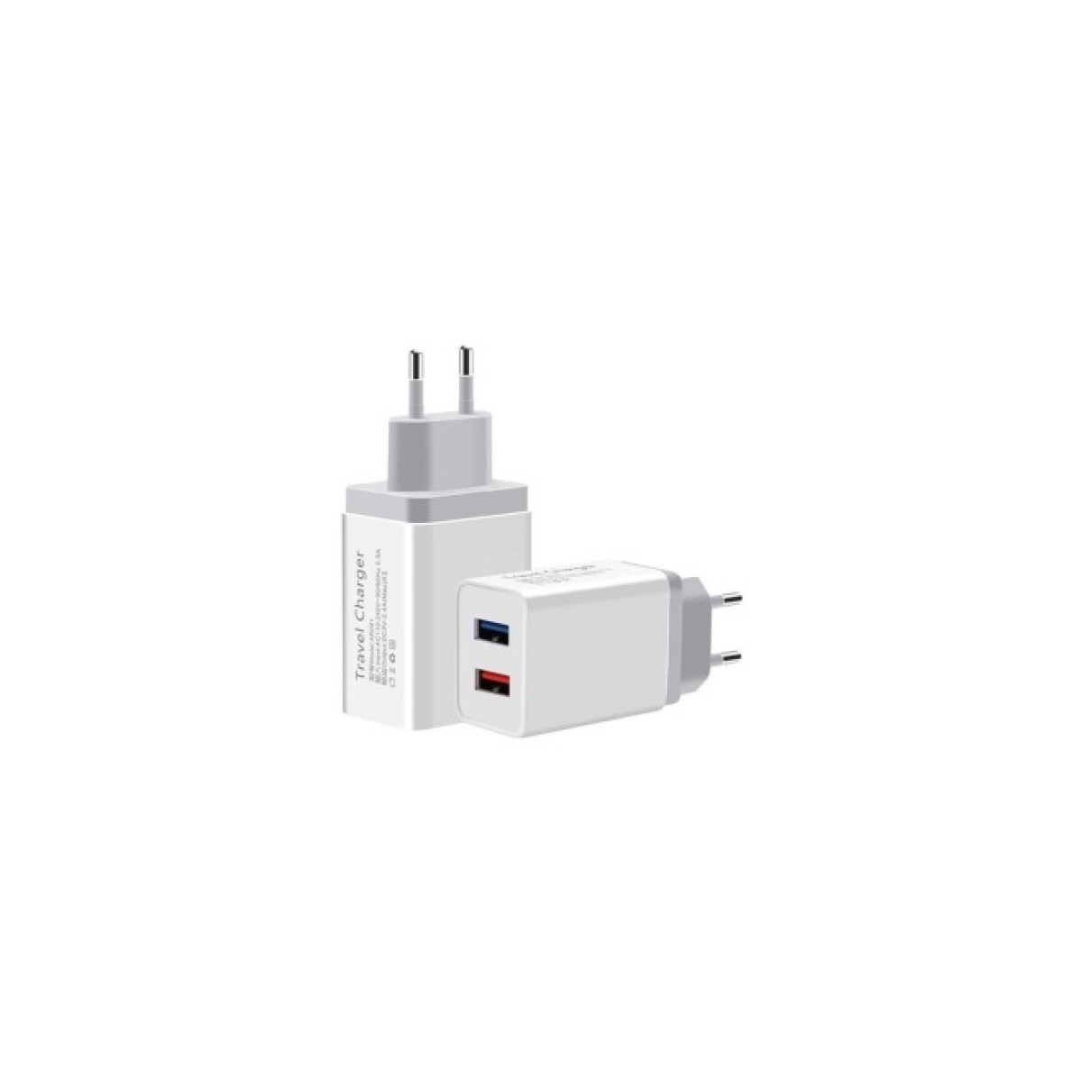 Зарядний пристрій XoKo WC-210 2.4A USB White (WC-210-WH) (WC-210-WH) 98_98.jpg - фото 1